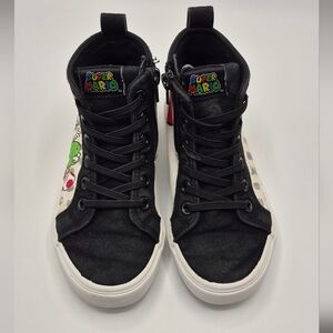 Super Mario Nintendo Black Fabric Interior